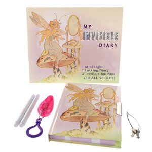 My Invisible Ink Locking Diary Set: Fairy - Where Secrets Stay Secret